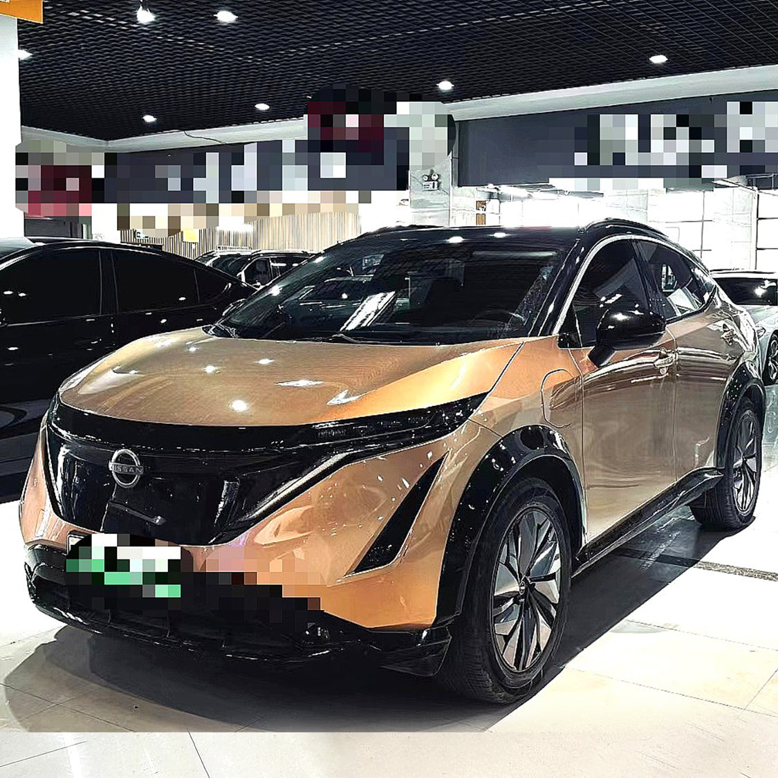 Nissan Ariya EV 2022 Золотой 623км 