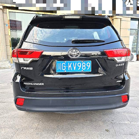 Toyota Highlander 2019 Черный 2.0T 