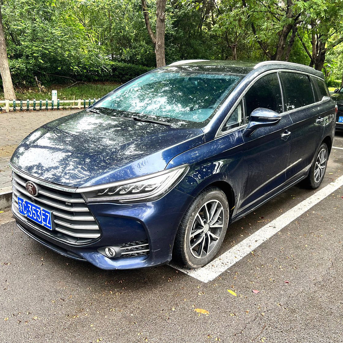 BYD Song 2018 Синий 1.5T 