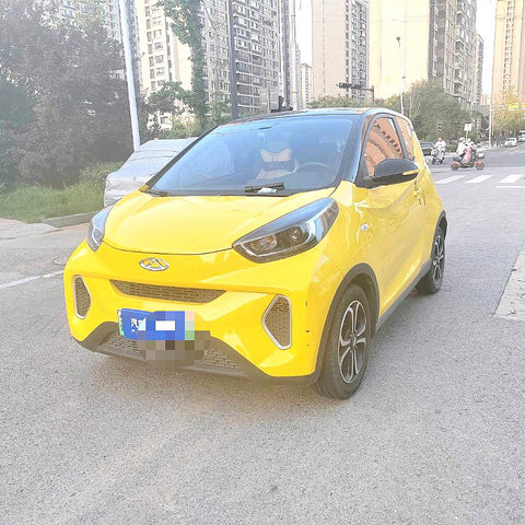 Chery eQ1 EV 2021 yellow 301km