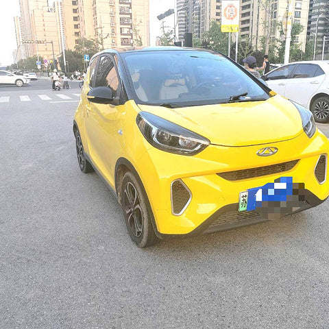 Chery eQ1 EV 2021 yellow 301km