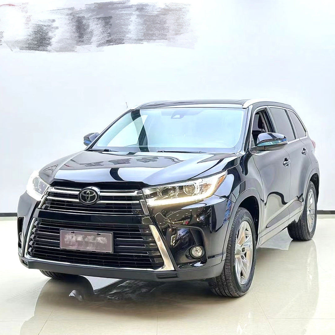 Toyota Highlander 2019 Черный 2.0T 